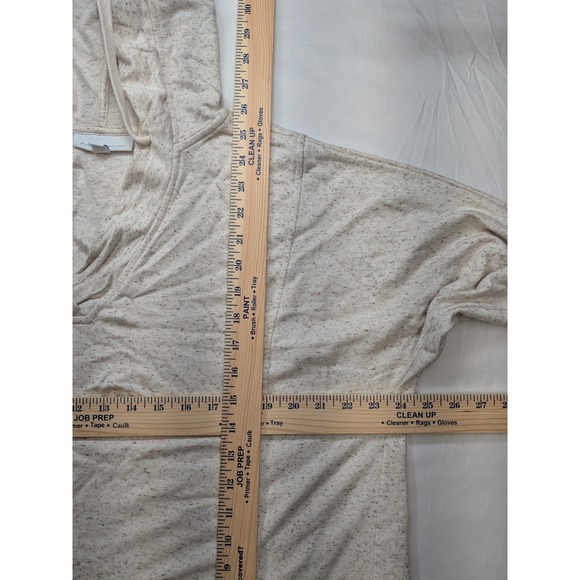 Pure Jill Womens Tranquility Fleece Hoodie Sweatshirt L Tall Comfy Lounge A073 - Picture 8 of 11